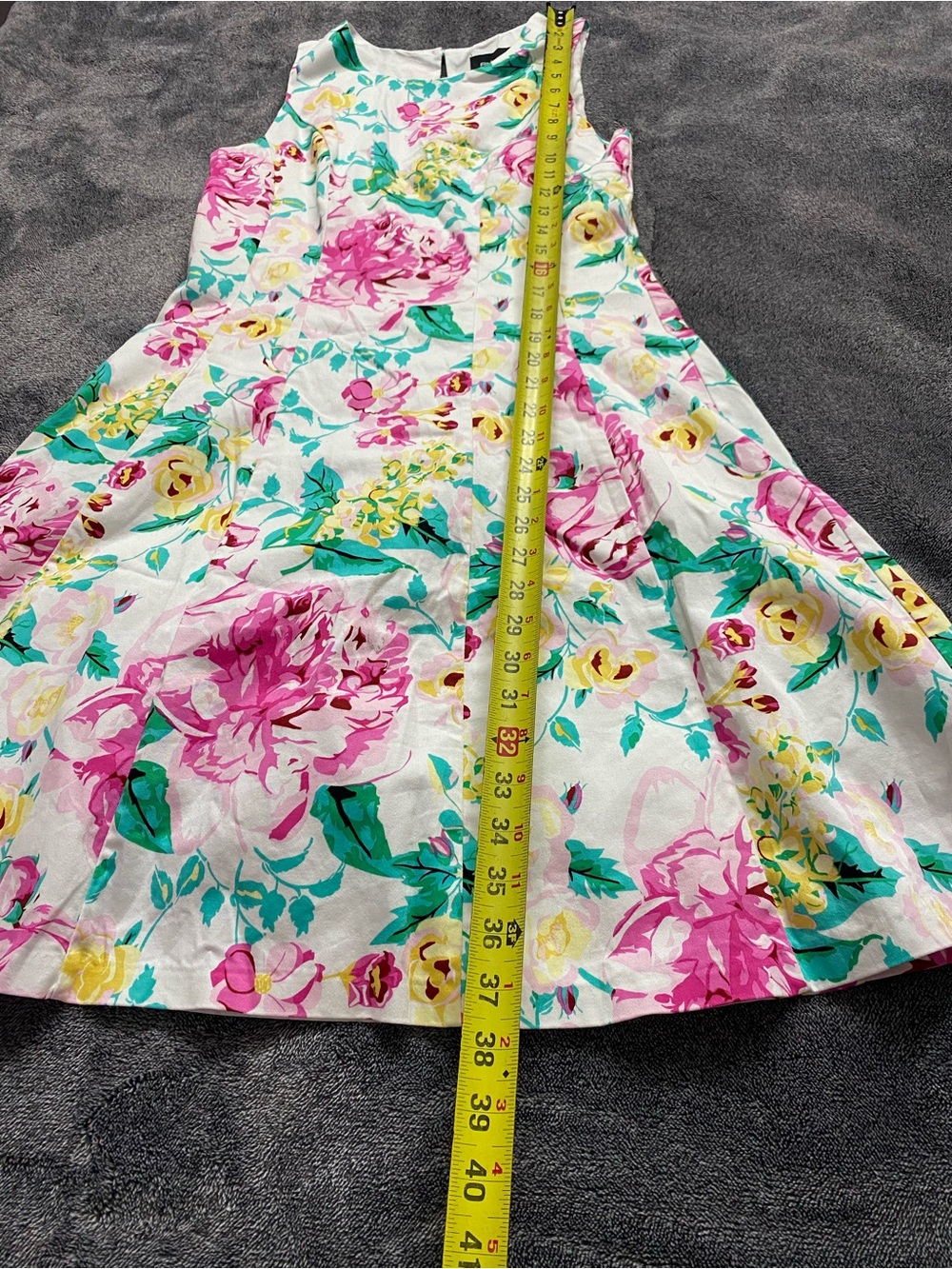 RN Studio Ronni Nicole Floral Dress Sz 6 Fit & Flare Derby Wedding Romantic - Picture 7 of 9